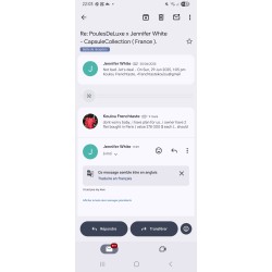 Jennifer White × ClubPoulesDeLuxe ( poster )