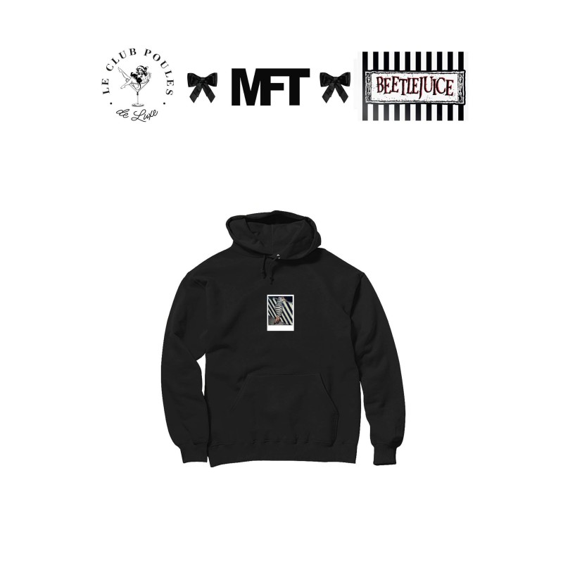 ClubPoulesDeLuxe × MFT × BeetleJuice - Black & White Dress