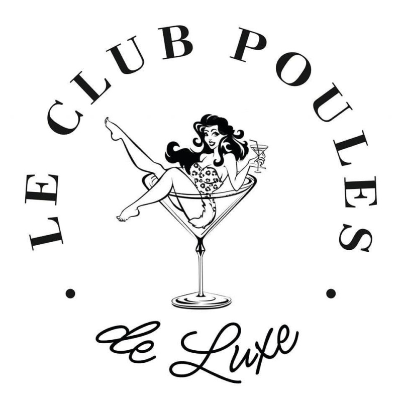 Stickers ClubPoulesDeLuxe ( Autocollant ) Stickers ClubPoulesDeLuxe ( Autocollant )